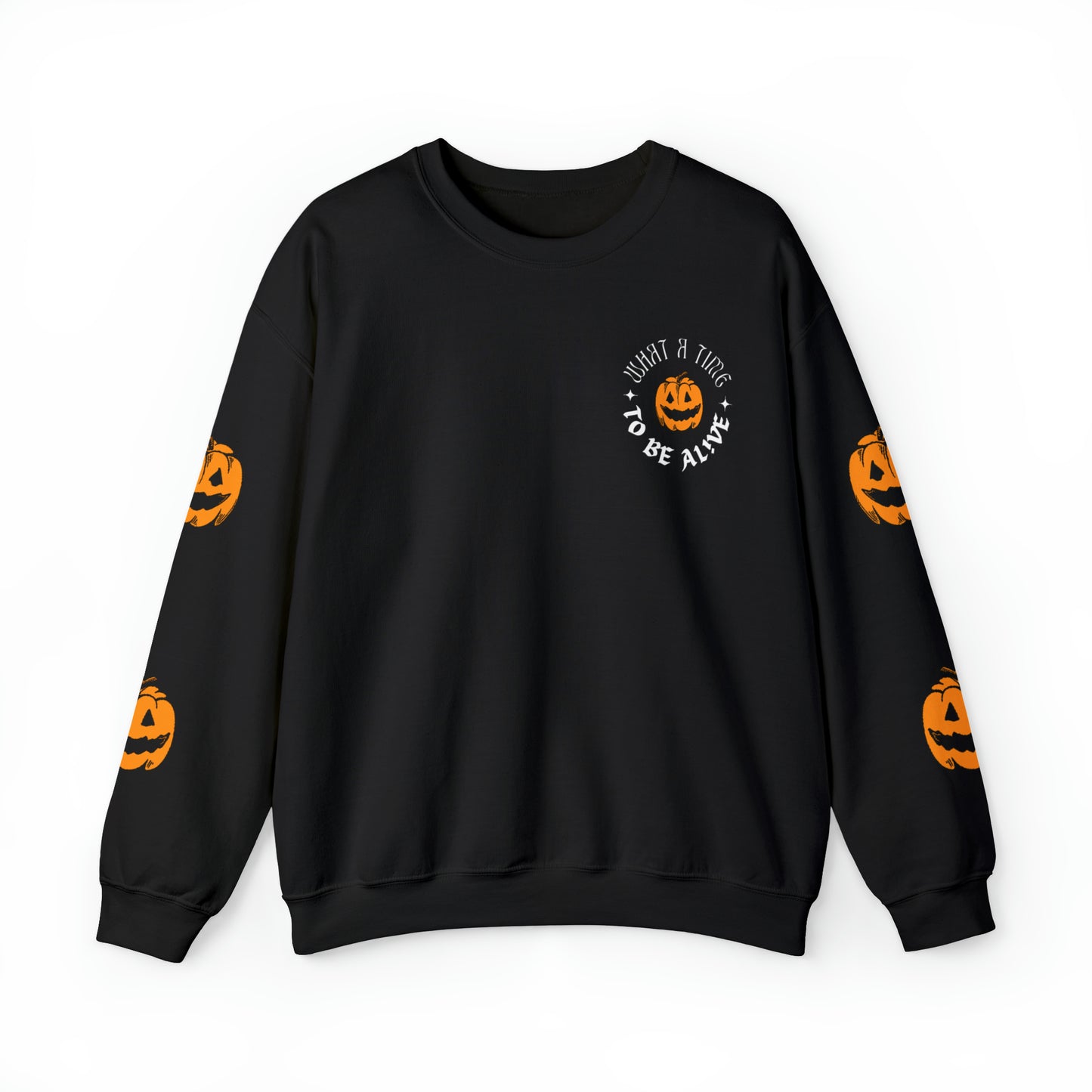 "Pampuna Oraño" SPOOKY COLLECTION '23 CREWNECK SWEATSHIRT