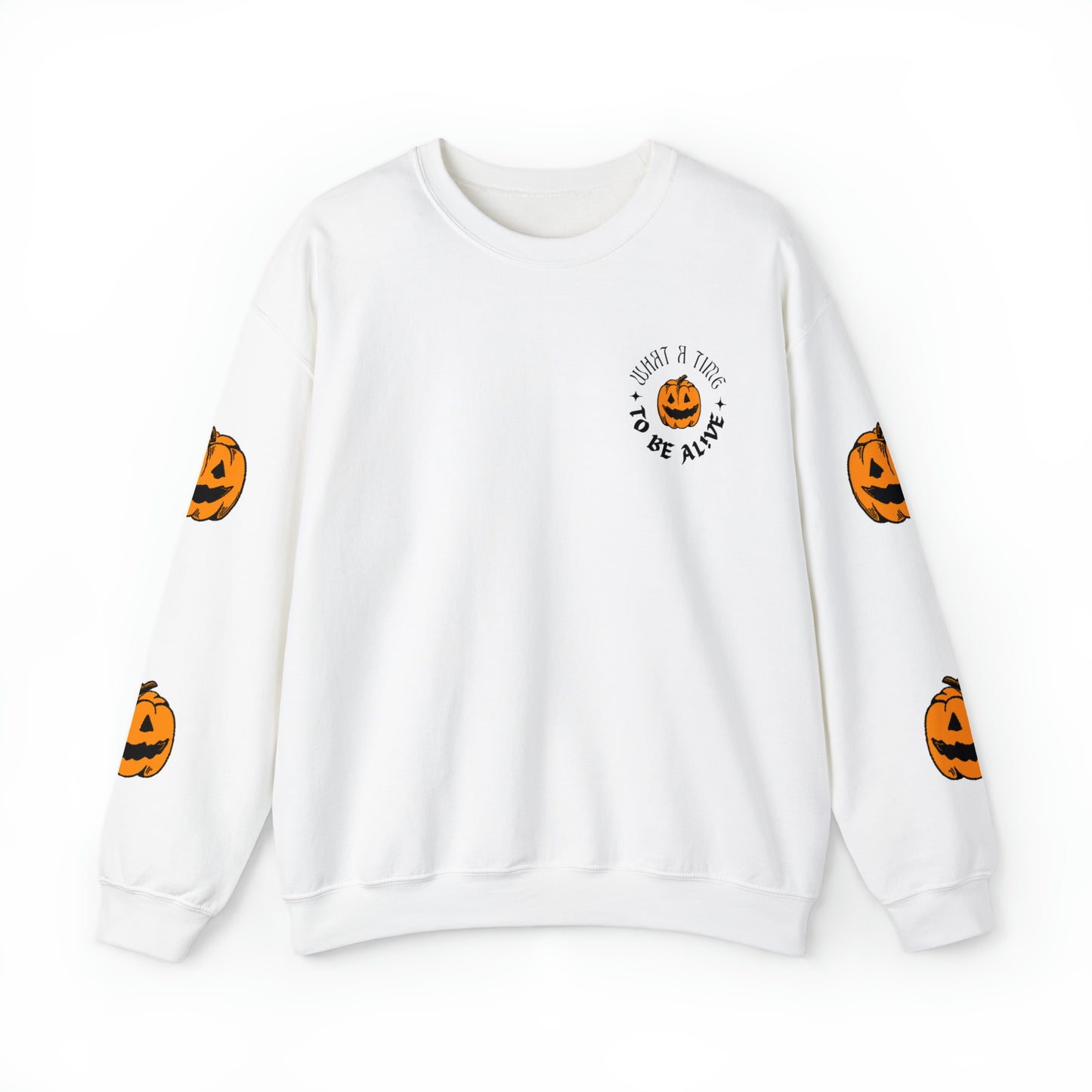 "Pampuna Oraño" SPOOKY COLLECTION '23 CREWNECK SWEATSHIRT