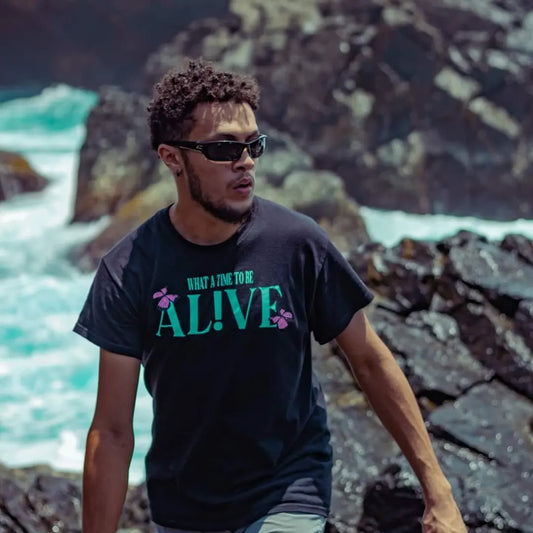 "WHAT A TIME TO BE AL!VE" CLASSIC TSHIRT